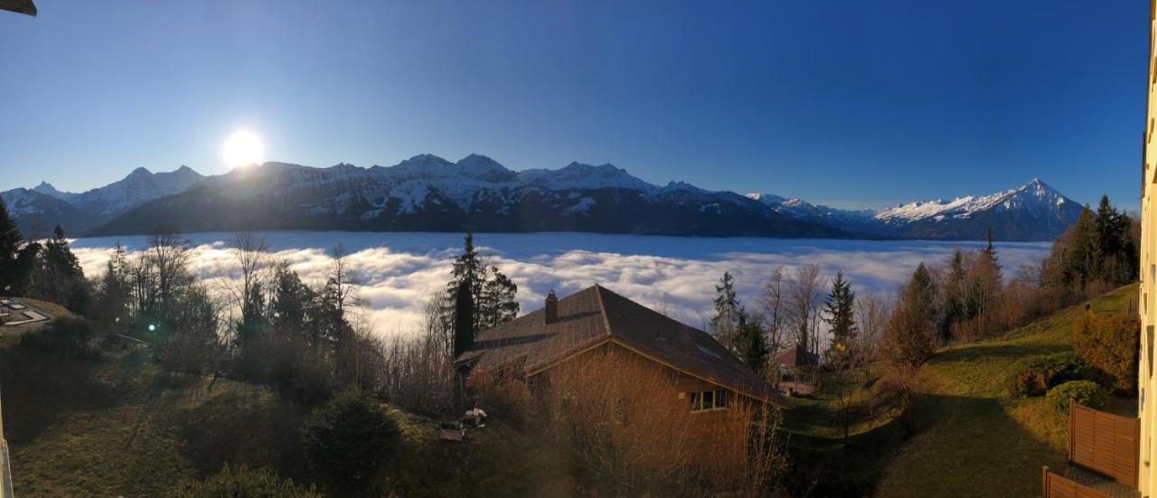 Wohnung Mit See Und Bergsicht Im Vier Sterne Hotel Beatenberg Zewnętrze zdjęcie