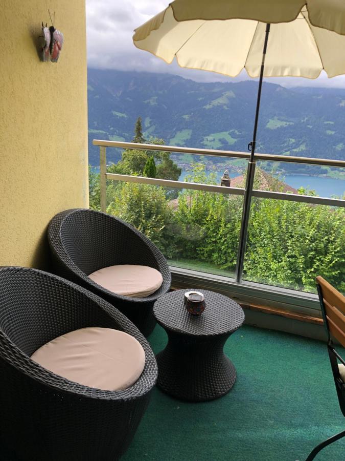 Wohnung Mit See Und Bergsicht Im Vier Sterne Hotel Beatenberg Zewnętrze zdjęcie