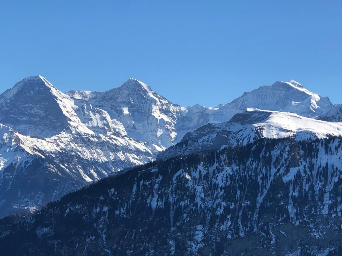 Wohnung Mit See Und Bergsicht Im Vier Sterne Hotel Beatenberg Zewnętrze zdjęcie
